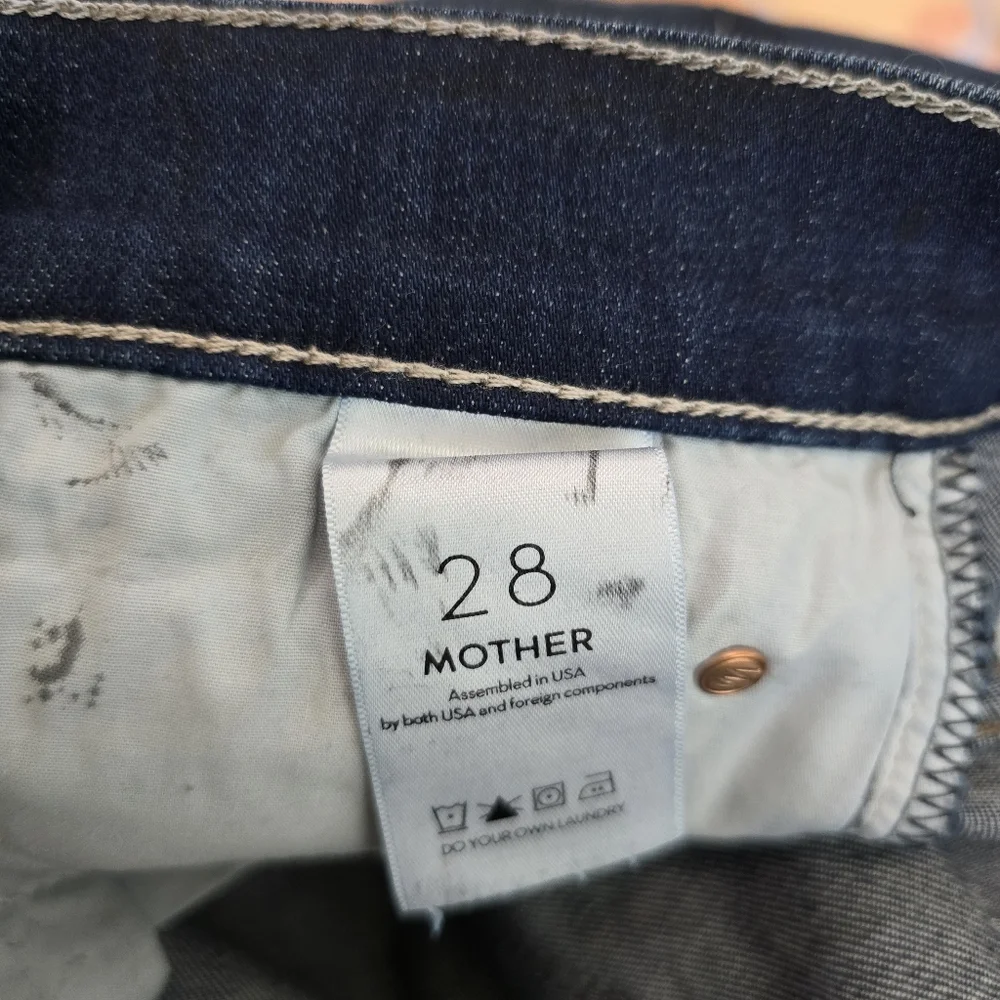 EUC Mother Rascal Ankle Snippet in Night Owl 28 - Picture 10 of 15